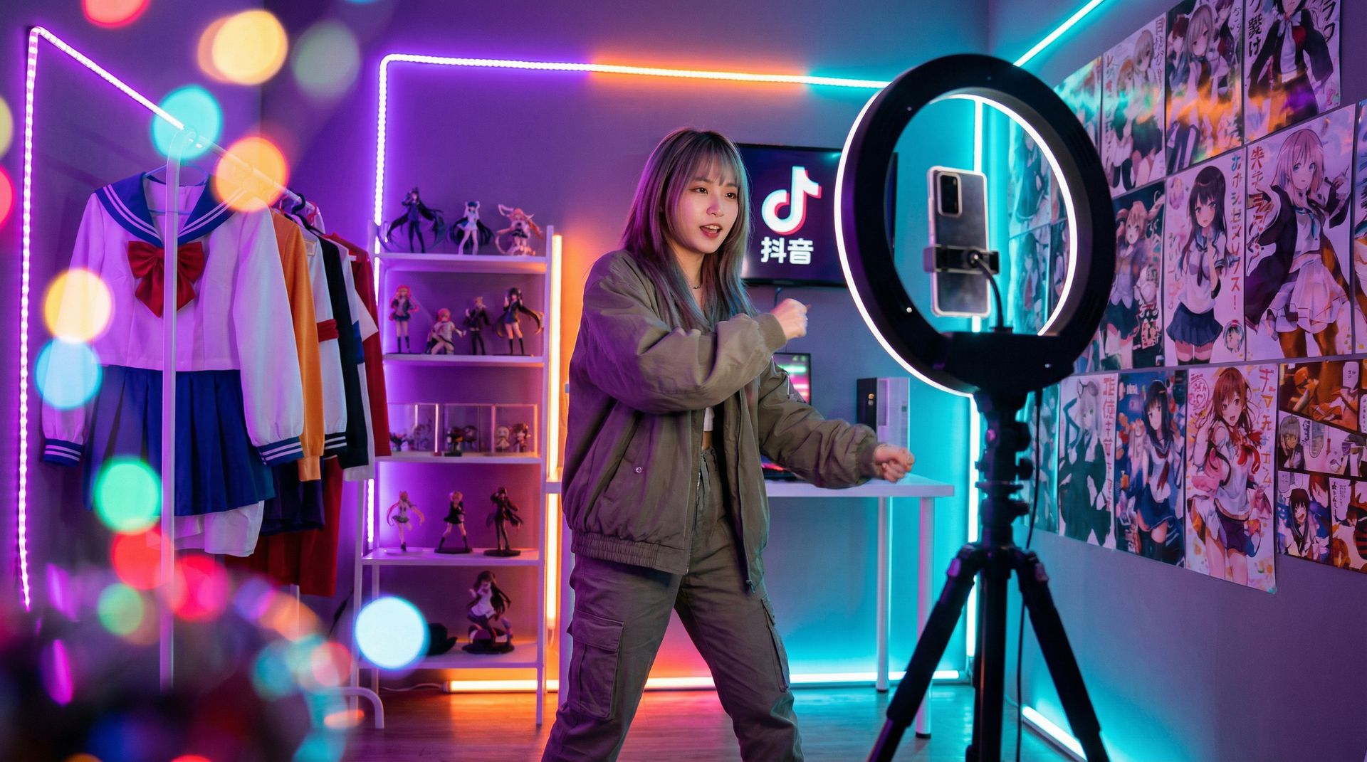 国产主播跨界高光